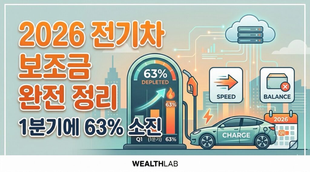 2026 전기차 보조금 완전 정리