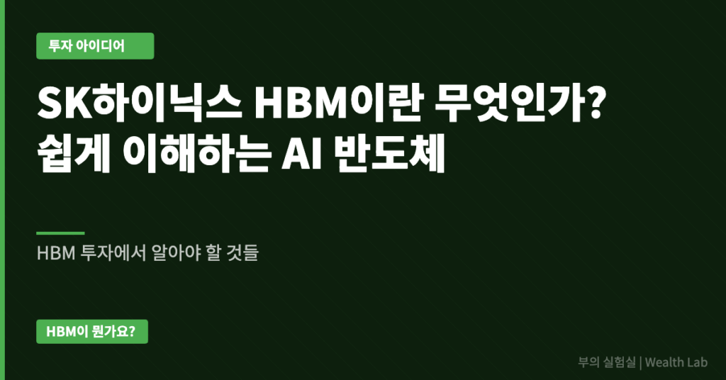 SK하이닉스 HBM이란 무엇인가